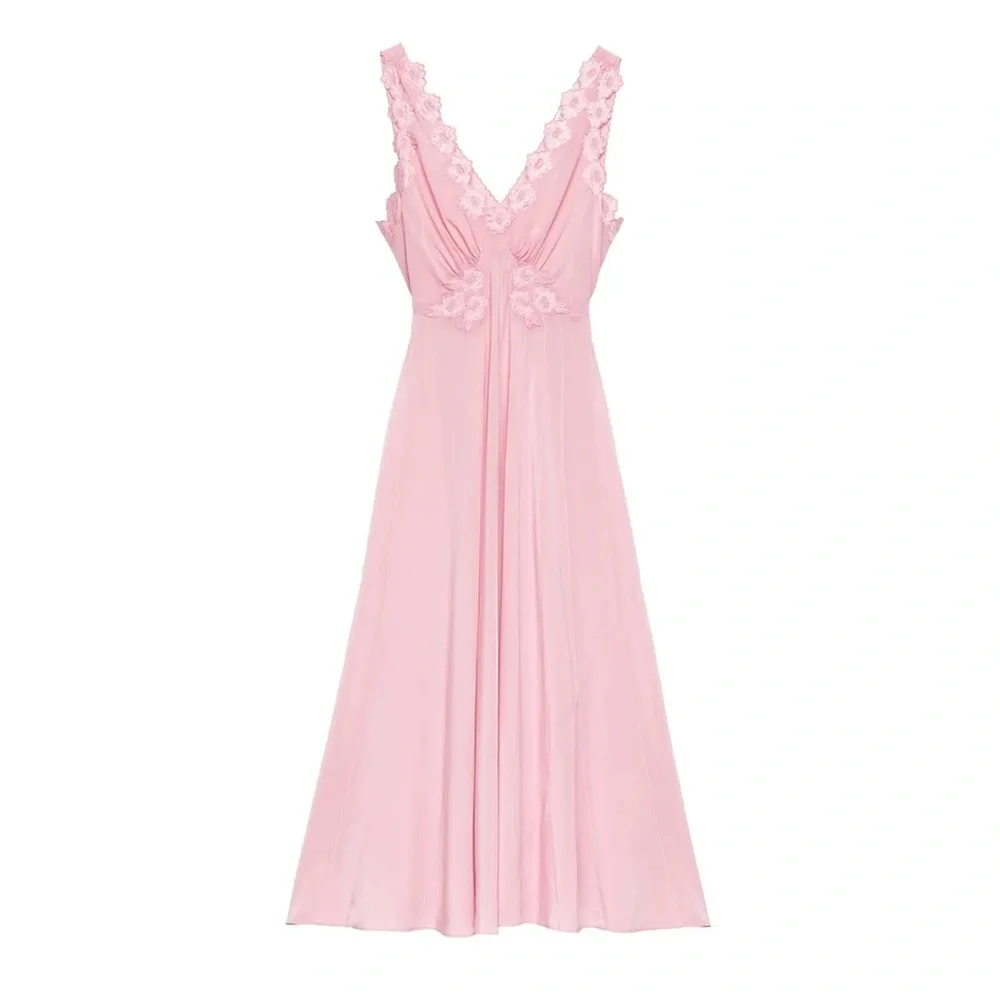 NWT DÔEN Kelis Dress in Abelia Pink Size XL - Picture 4 of 12